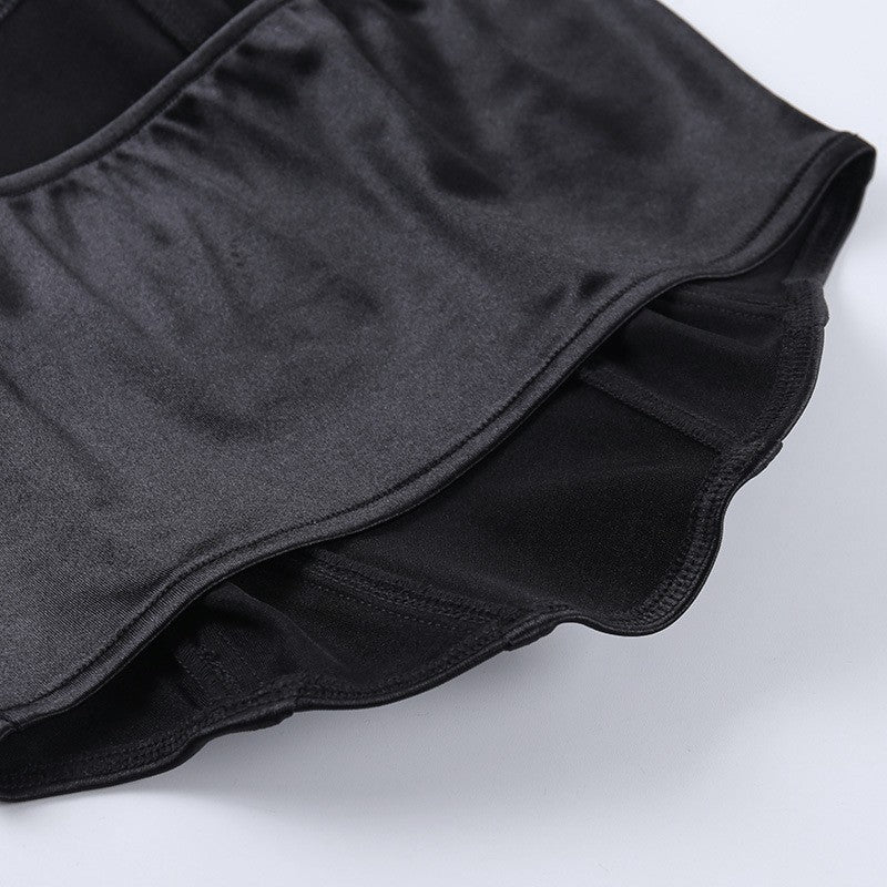 Top espartilho sem mangas fora do ombro veludo moda sexy