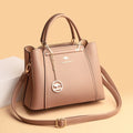 Bolsa Feminina Grande de Ombro em Couro PU – Elegância e Espaço para o Dia a Dia