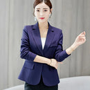 Blazer Feminino Elegante – Slim, Formal, com Bolsos e Gola Notch