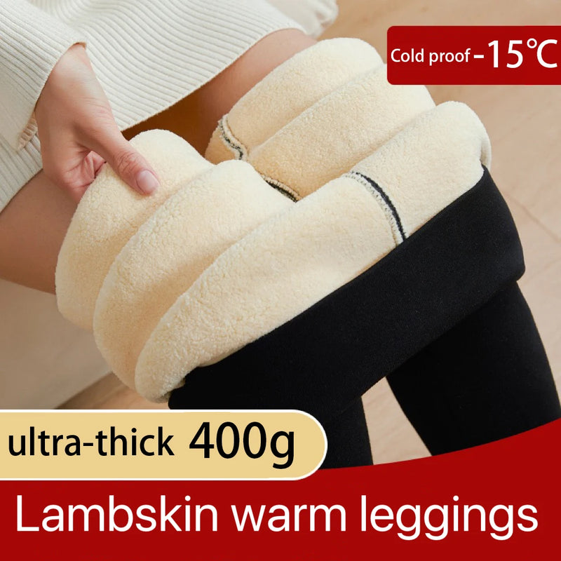 Meia-calça Legging Forrada para o Inverno