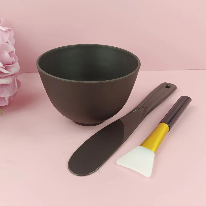 Kit de 2/3/4/5 Peças para Mistura de Máscaras Faciais - Cuidados com a Pele e Beleza Feminina