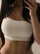 Regata Preta - Top Cropped Halter, Moda Casual de Verão