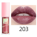 Gloss Labial Glitter 18 Cores - Longa Duração, à Prova d'Água, Hidratante e Multifuncional