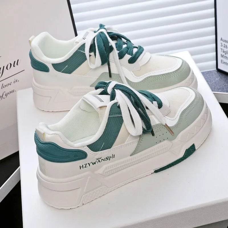 Tênis Feminino Casual Estilo Plataforma Outono – Confortável e Estiloso