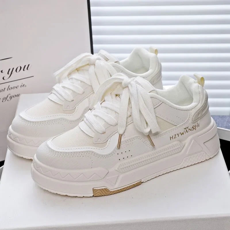 Tênis Feminino Casual Estilo Plataforma Outono – Confortável e Estiloso