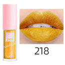 Gloss Labial Glitter 18 Cores - Longa Duração, à Prova d'Água, Hidratante e Multifuncional