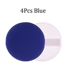 Kit com 4 Esponjas Air Cushion para Maquiagem - Versáteis para BB, CC Cream, Pó e Contorno