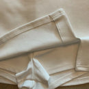 Mini Short Saia Sexy Cintura Alta Preto Branco