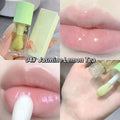 Gloss Labial Hidratante Transparente Frutado - Efeito Espelhado e Volumizador