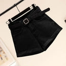 Short Jeans Cintura Alta Casual de Verão