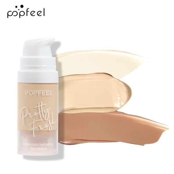 Base Líquida POPFEEL - Longa Duração e Hidratação