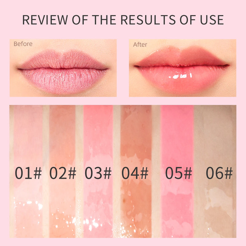 Gloss Labial Hidratante com Brilho e Volume - Lip Gloss com Cor