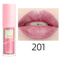 Gloss Labial Glitter 18 Cores - Longa Duração, à Prova d'Água, Hidratante e Multifuncional