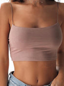 Regata Preta - Top Cropped Halter, Moda Casual de Verão