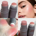 Blush Bastão Duo Cremoso: Cor Natural e Matte de Longa Duração