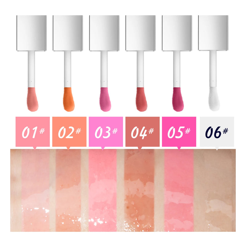 Gloss Labial Hidratante com Brilho e Volume - Lip Gloss com Cor