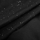 Macacão Feminino Casual Comprido Chiffon Preto