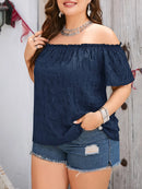 Blusinha Ombro a Ombro Plus Size - Elegância e Conforto para o Verão