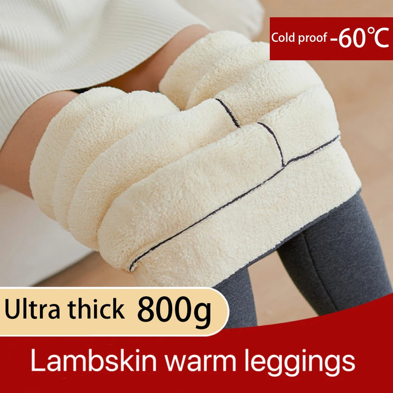 Meia-calça Legging Forrada para o Inverno