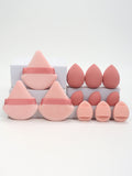 Kit de Esponjas de Maquiagem 12 Peças