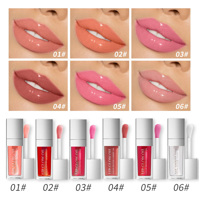 Gloss Labial Hidratante com Brilho e Volume - Lip Gloss com Cor