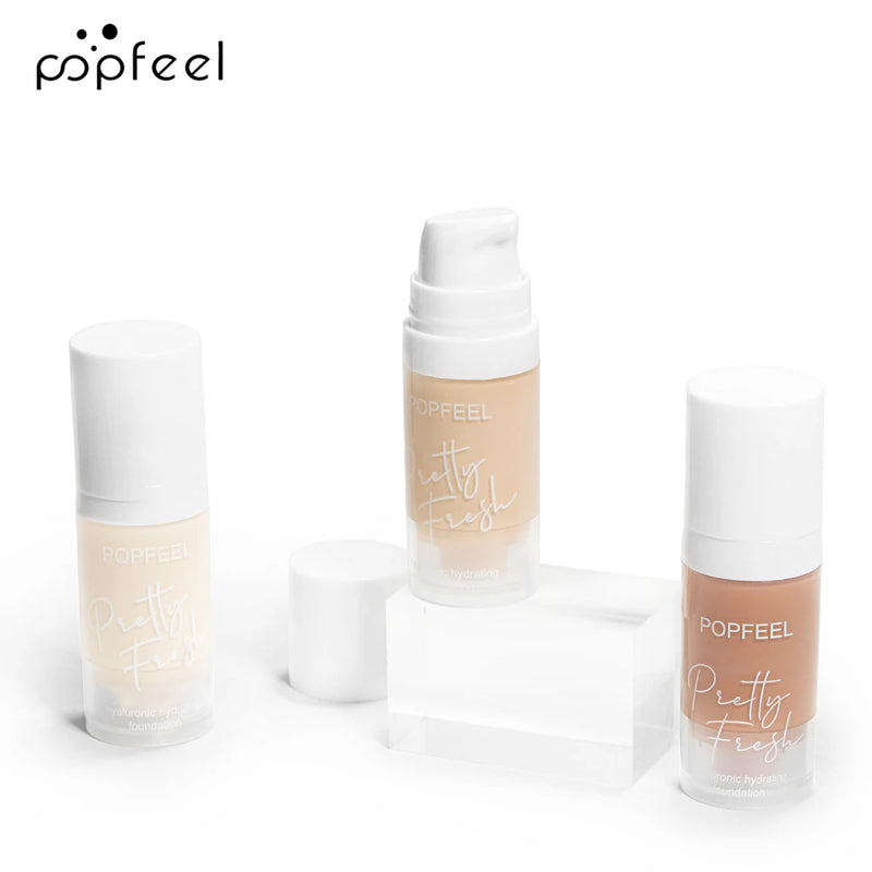 Base Líquida POPFEEL - Longa Duração e Hidratação