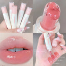 TATIBEAUTY Lip Jelly Essence: Batom Hidratante Gloss Labial Pink Suave para Maquiagem
