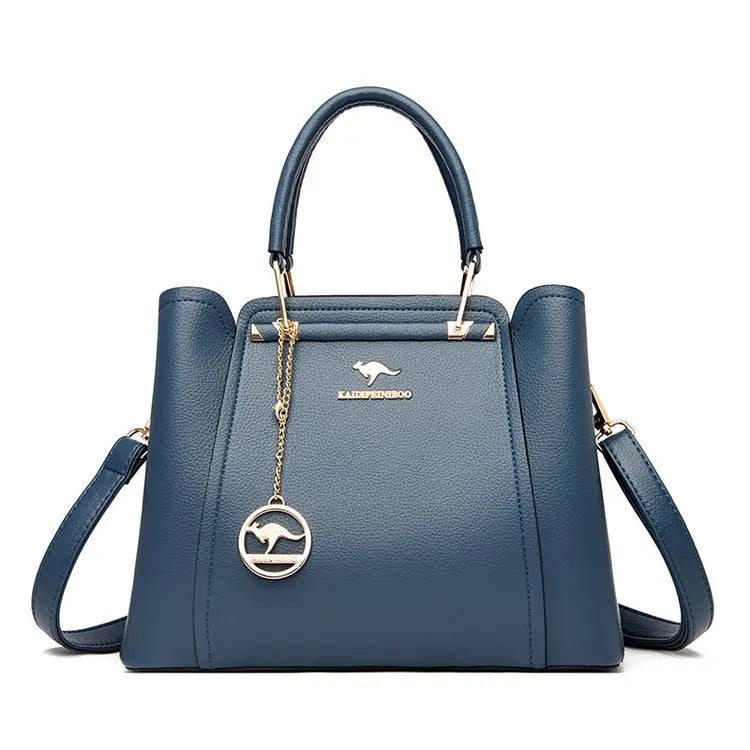 Bolsa Feminina Grande de Ombro em Couro PU – Elegância e Espaço para o Dia a Dia