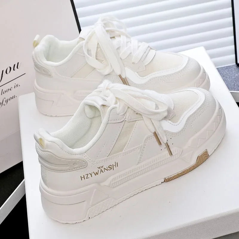 Tênis Feminino Casual Estilo Plataforma Outono – Confortável e Estiloso