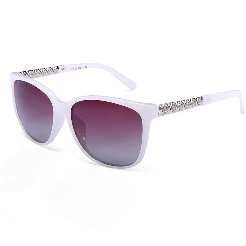 Óculos de Sol Polarizados Femininos com Design Exclusivo de Gatinho e Proteção UV 400