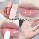 Gloss Labial Hidratante Transparente Frutado - Efeito Espelhado e Volumizador