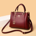 Bolsa Feminina Grande de Ombro em Couro PU – Elegância e Espaço para o Dia a Dia