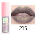 Gloss Labial Glitter 18 Cores - Longa Duração, à Prova d'Água, Hidratante e Multifuncional