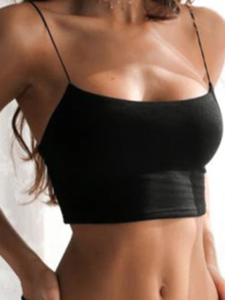 Regata Preta - Top Cropped Halter, Moda Casual de Verão